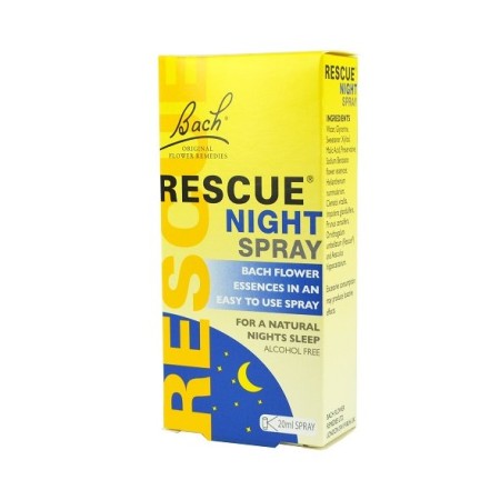 Power Health Bach Rescue Night Spray, Φυσικό Βοήθημα για την Αΰπνία 20ml