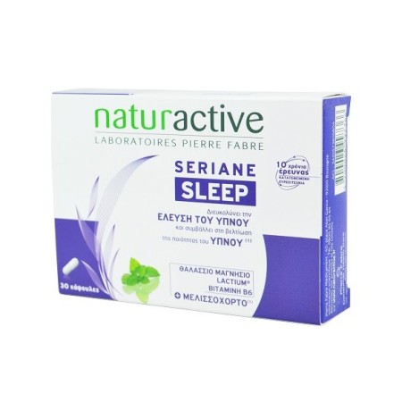 Naturactive Seriane Sleep, Διευκόλυνση της Έλευσης του Ύπνου 30 κάψουλες