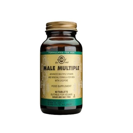 Solgar Male Multiple, Πολυβιταμίνη για Άνδρες 60 ταμπλέτες