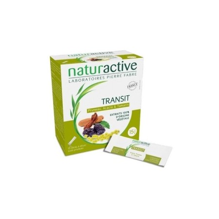 Naturactive Transit, Συμπλήρωμα Διατροφής κατά της Δυσκοιλιότητας 15 φακελίσκοι