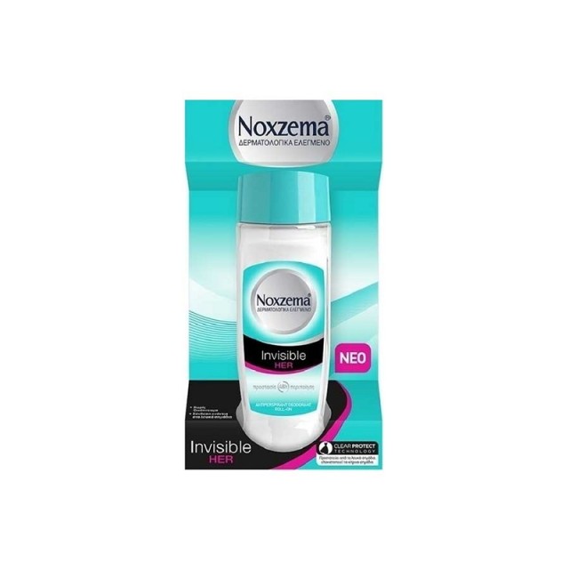 Noxzema Invisible Her 48h Antiperspirant Deodorant Roll-On 50ml