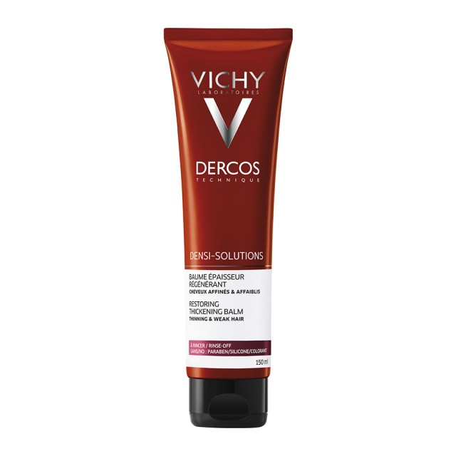 Vichy Dercos Densi-Solutions, Τονωτικό Βάλσαμο για τα Λεπτά και Αδύναμα Μαλλιά 150ml