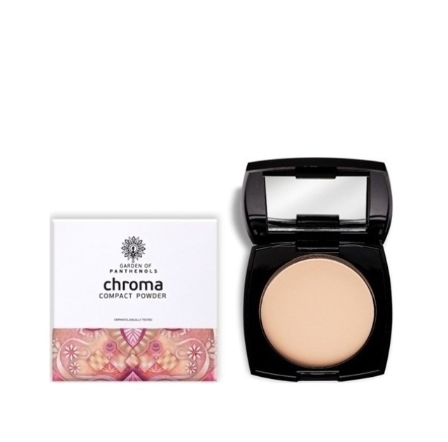 Garden of Panthenols Compact Powder PM-20 Shimmery Peach, Απαλή Πούδρα 12g