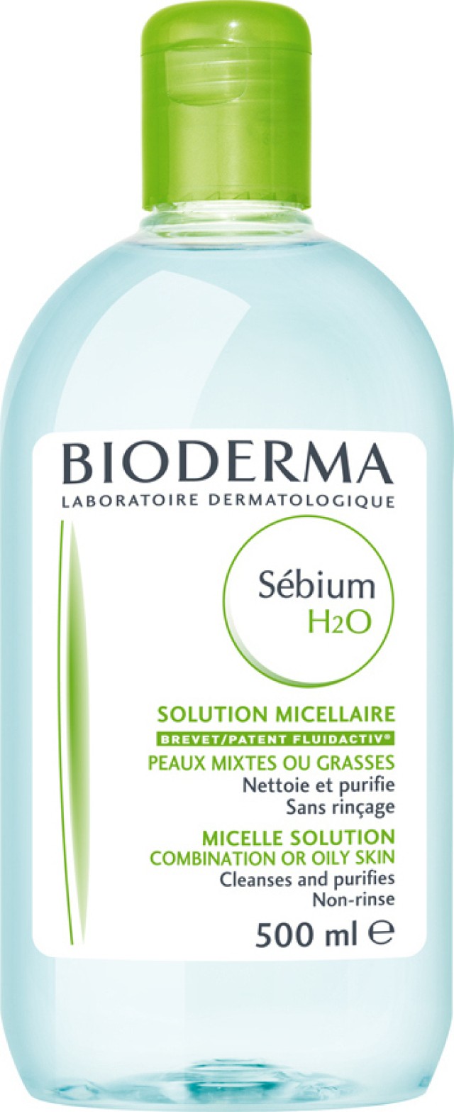 Bioderma Sebium Η2Ο Διάλυμα Καθαρισμού 500ml