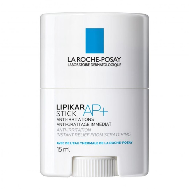 La Roche-Posay Lipikar Stick Ap+, Στικ για Άμεση Ανακούφιση από τον Κνησμό 15ml