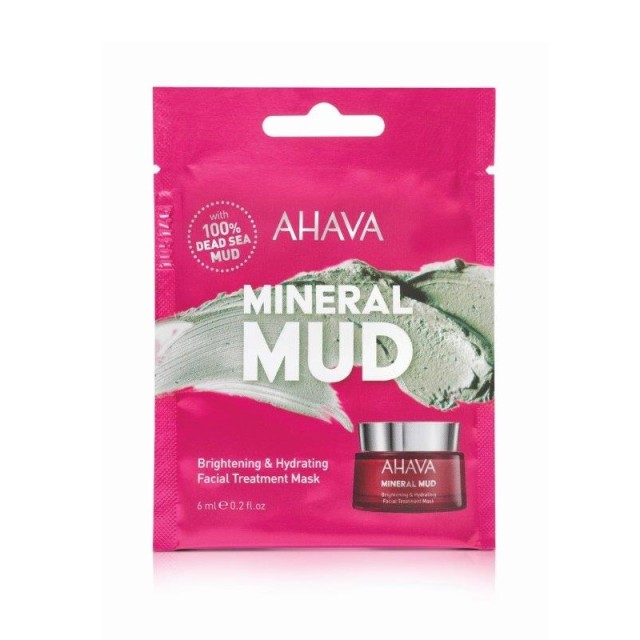Ahava Brightening & Hydrating Mineral Facial Treatment Mask 6ml
