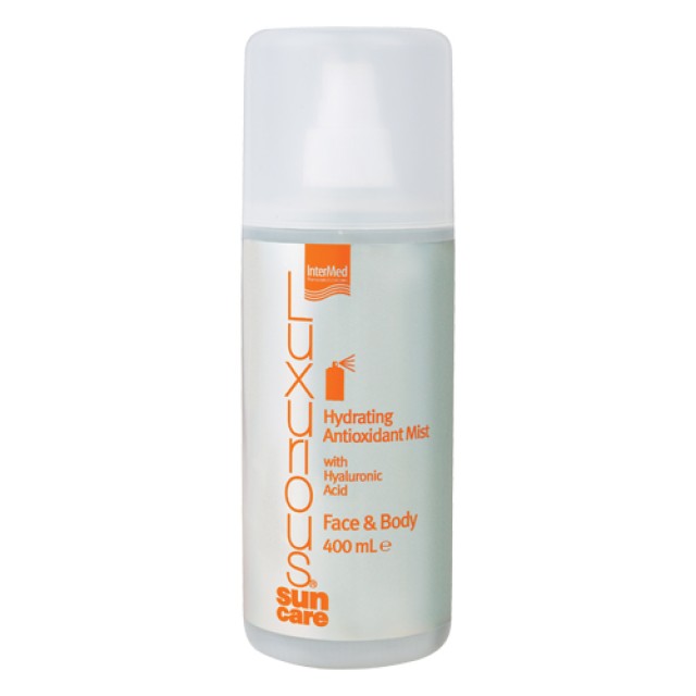 Intermed Luxurious Sun Care Hydrating Antioxidant Mist Face & Body Ενυδατικό Νερό για Πρόσωπο-Σώμα για Μετά τον Ήλιο 400ml
