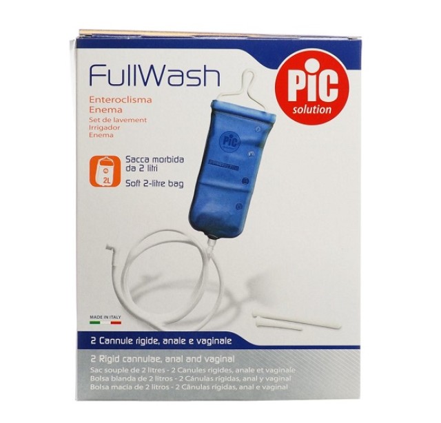 Pic Solution FullWash, Συσκευή για Εντερικά Κλύσματα & Κολπικές Πλύσεις με Ψεκαστήρα 1τμχ