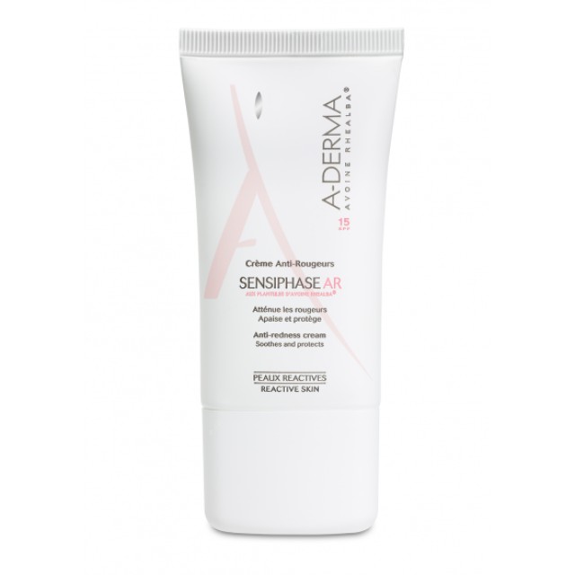 A-Derma Sensiphase AR Anti-Rougeurs Cream, Κρέμα Προσώπου για Κοκκινίλες 40ml