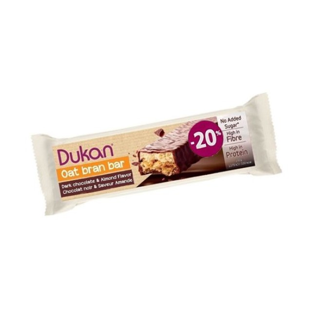 Dukan Expert Dark Chocolate & Almond, Γκοφρέτα Βρώμης 36gr