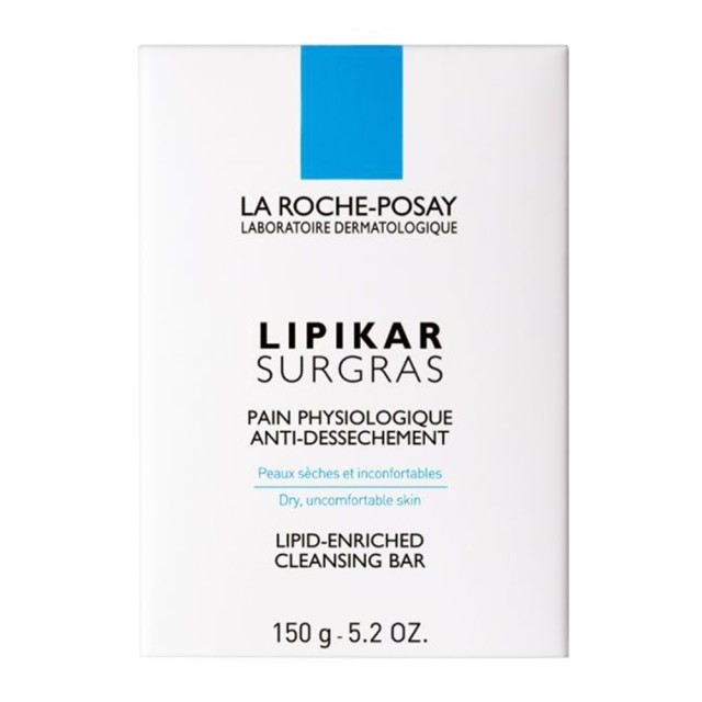 La Roche-Posay Lipikar Pain Surgras, Σαπούνι Καθαρισμού Εμπλουτισμένο με Λιπίδια 150gr