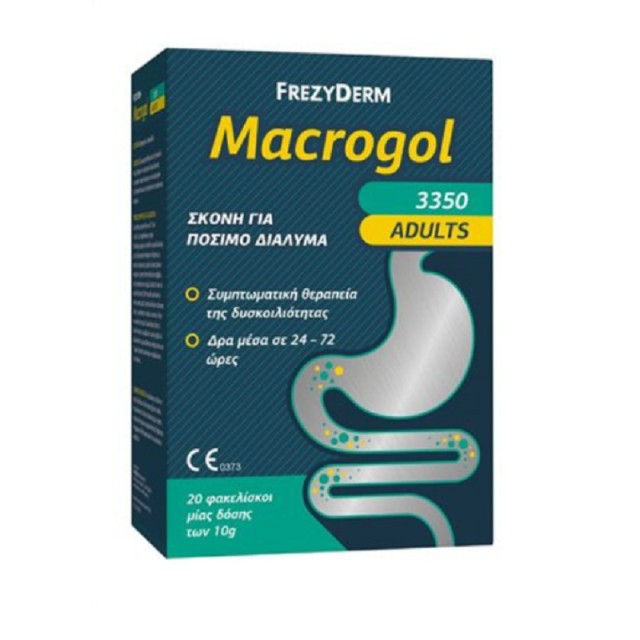 Frezyderm MACROGOL 3350 ADULTS Θεραπεία Δυσκοιλιότητας 20 x 10gr