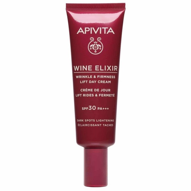 Apivita Wine Elixir - Αντιρυτιδική Κρέμα για Σύσφιξη & Lifting SPF30 Πλούσιας Υφής 40ml
