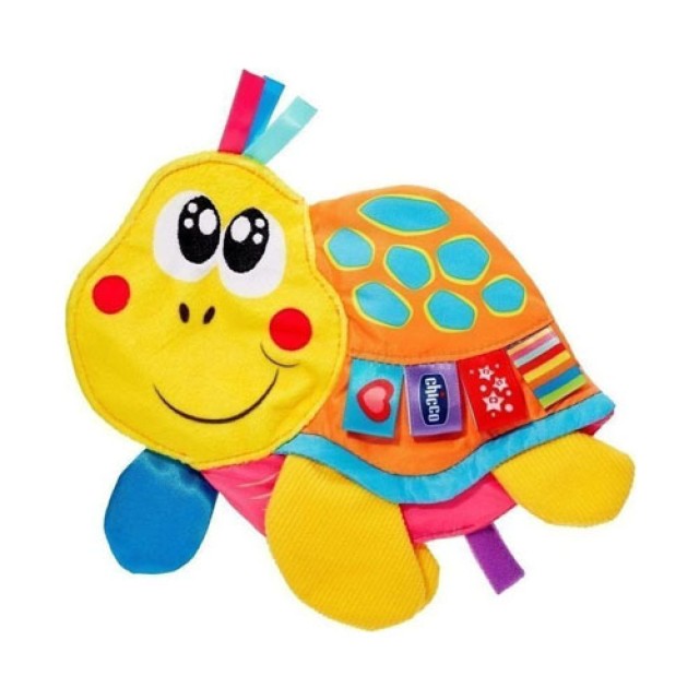 Chicco Molly Turtle, Μαλακή Κουδουνίστρα Χελωνίτσα 1τμχ