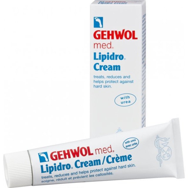 Gehwol med Lipidro Cream Κρέμα για τη φροντίδα της ξηρής και ευαίσθητης επιδερμίδας των ποδιών 75ml