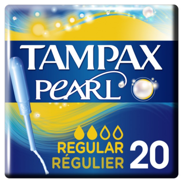 Tampax Pearl Regular Ταμπόν με Απλικατέρ 20 τεμ