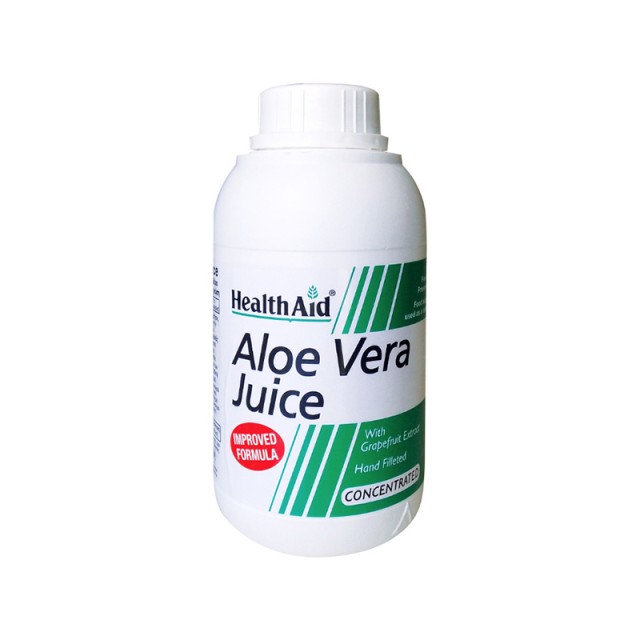 Health Aid Aloe Vera Juice, Συμπυκνωμένος Χυμός Αλόης 500ml