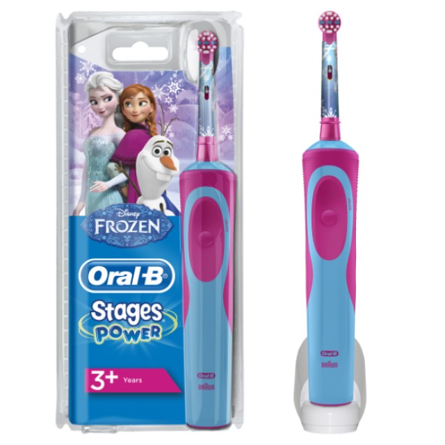 Oral-B Stages Kids Ηλεκτρική Οδοντόβουρτσα με χαρακτήρες από την ταινία Frozen