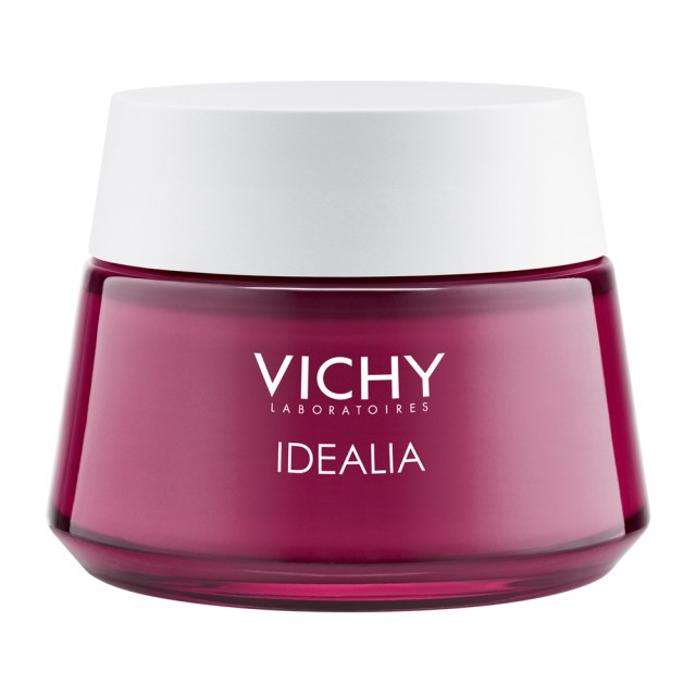 Vichy Idealia Smoothness & Glow Energizing Day Cream (Dry/Very Dry), Αντιρυτιδική Κρέμα Ημέρας για την Ξηρή Επιδερμίδα 50ml