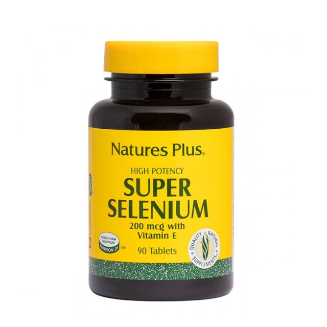 Natures Plus Super Selenium 200mcg 90tabs