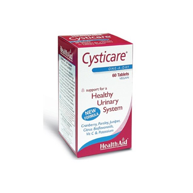 Health Aid CystiCare, Για Την Διατήρηση Ενός Υγιούς Ουροποητικού Συστήματος 60tabs