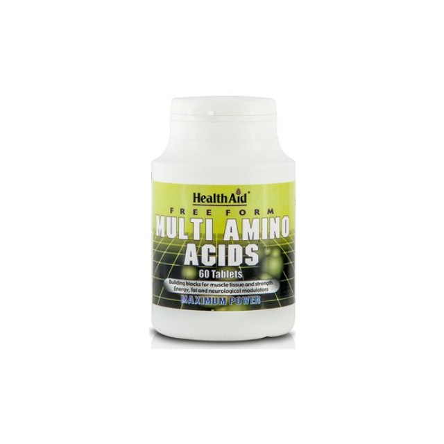 Health Aid Multi Amino Acids, Συμπλήρωμα Διατροφής - Αμινοξέα 60tabs
