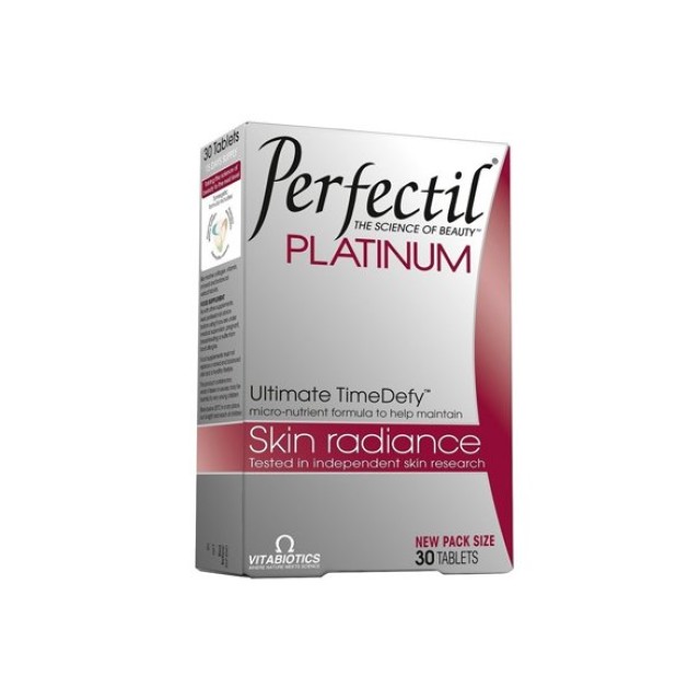 Vitabiotics Perfectil Platinum Ολοκληρωμένη Φόρμουλα για Μαλλιά, Νύχια, Δέρμα & Αντιγήρανση 30 tabs