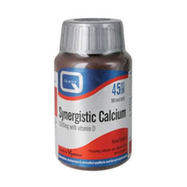 Quest Synergistic Calcium 1000mg 45 ταμπλέτες