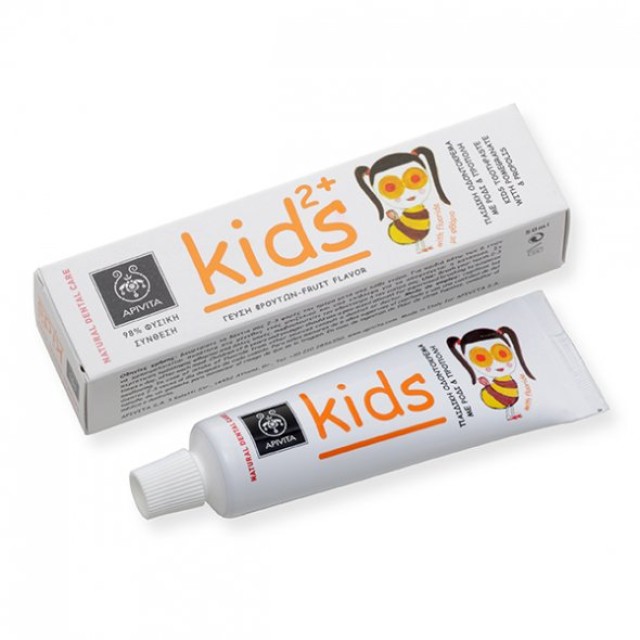 Apivita Kids 2+ Παιδική Οδοντόκρεμα με Ρόδι & Πρόπολη 50ml