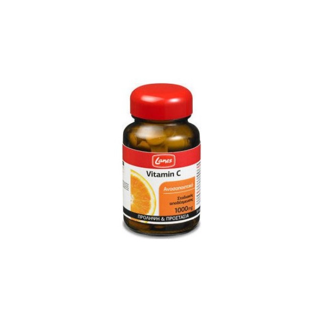 Lanes Vitamin C 1000mg, Βιταμίνη C με Βιοφλαβονοειδή 30 Ταμπλέτες