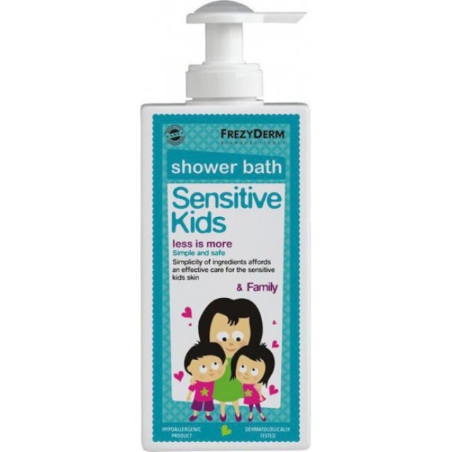 Frezyderm Sensitive Kids Shower Bath, Παιδικό Αφρόλουτρο 200ml