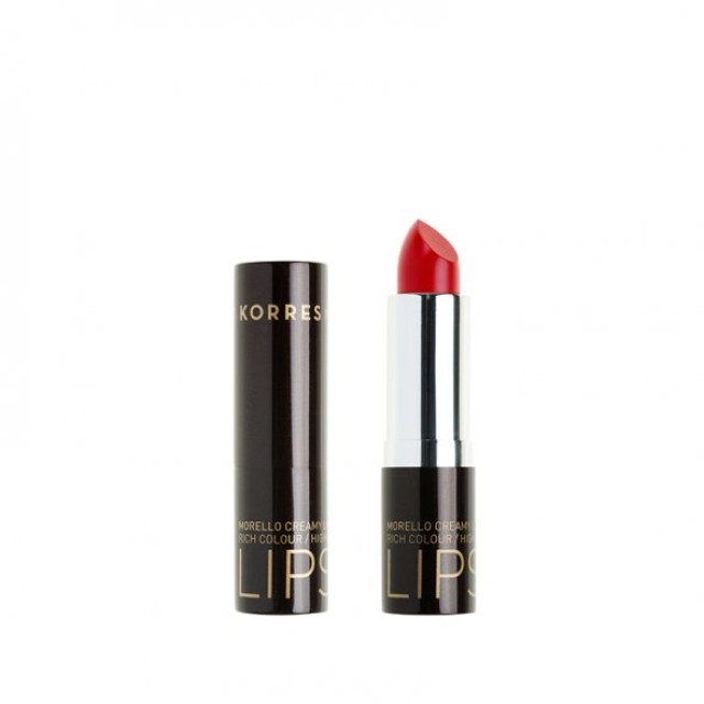 Korres Creamy Lipstick 54 Classic Red Morello, Κρεμώδες Κραγιόν Κλασσικό Κόκκινο 3.5g