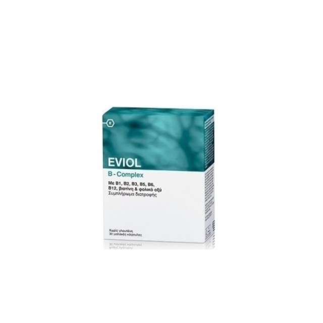 Eviol B-Complex Σύμπλεγμα Βιταμινών-Β 30caps