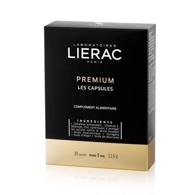 Lierac - Premium Les Capsules Συμπλήρωμα Διατροφής για Απόλυτη Αντιγήρανση 30caps