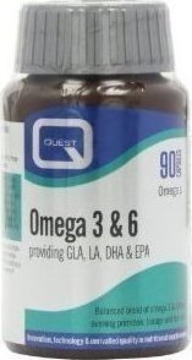Quest Nutrition Super Omega 3-6-9 Borage EPO and Fish Oils 90 κάψουλες
