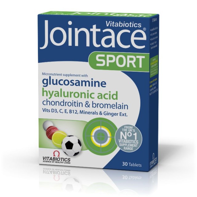 Vitabiotics Jointace Sport, Συμπλήρωμα Διατροφής που συμβάλλει στην υγεία των Αρθρώσεων 30tabs