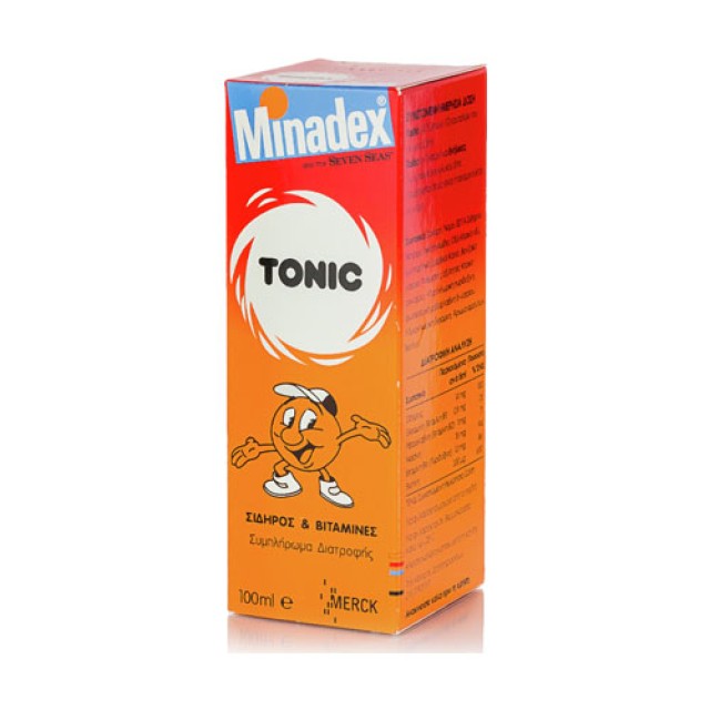 Seven Seas Minadex Tonic, Σιρόπι Με Σίδηρο & Βιταμίνες 100ml