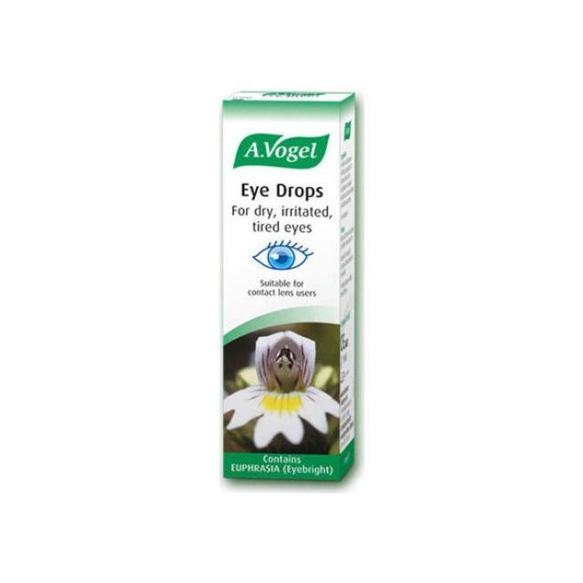 A.Vogel Eye Drops Collyre Κολλύριο με ευφράσια και υαλουρονικό οξύ 10ml