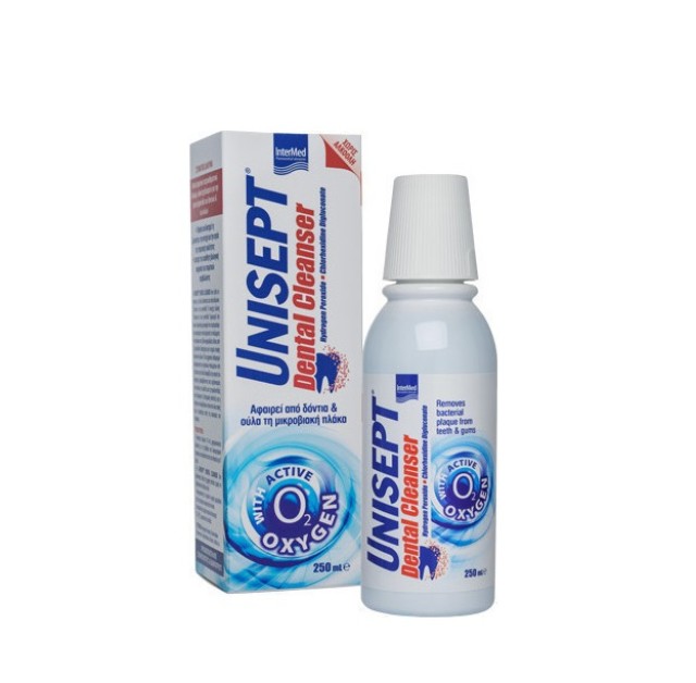 Intermed Unisept Dental Cleanser, Στοματικό Διάλυμα Καθημερινής Χρήσης 250ml