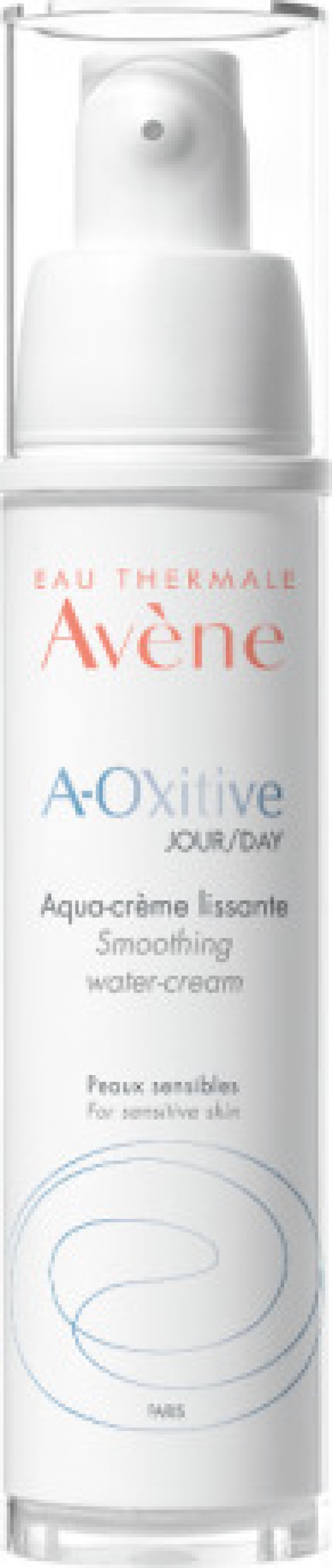 Avene A-Oxitive Smoothing Water Cream 30ml Λειαντική Κρέμα Ημέρας για τις Πρώτες Ρυτίδες