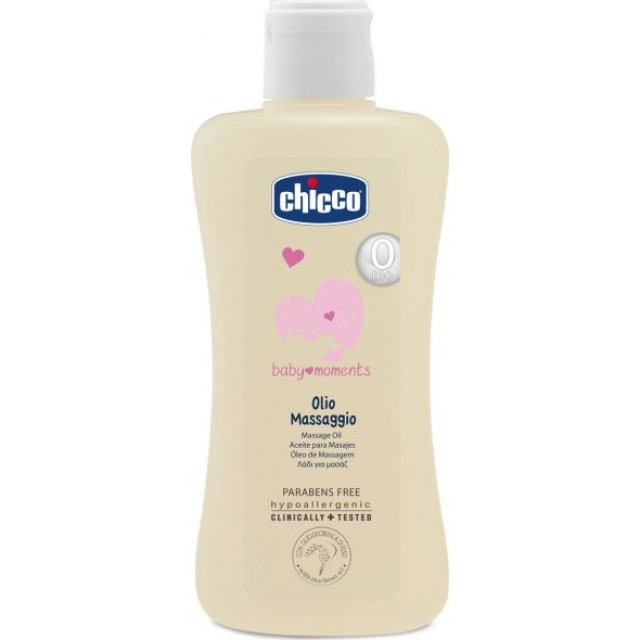 Chicco Baby Moments Λάδι για Μασάζ 200ml (02850)