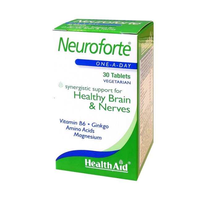Health Aid Neuroforte, Υγιές Νευρικό Σύστημα Και Εγκέφαλος 30 tabs