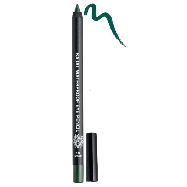 Garden Kajal Waterproff Eye Pencil Μολύβι Mατιών No.15 Green Kajal 1.4gr