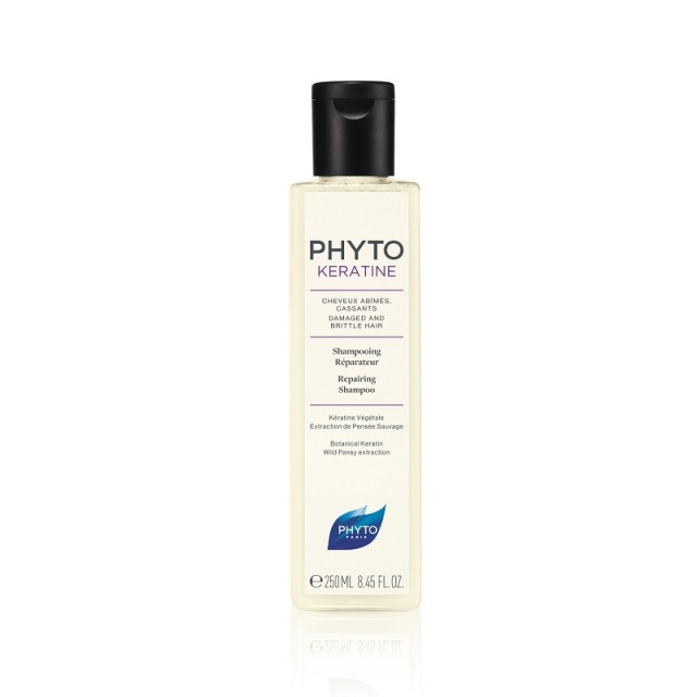 Phyto Phytokeratine Repairing Shampoo Σαμπουάν Επανόρθωσης Για Κατεστραμμένα & Εύθραυστα Μαλλιά 250ml