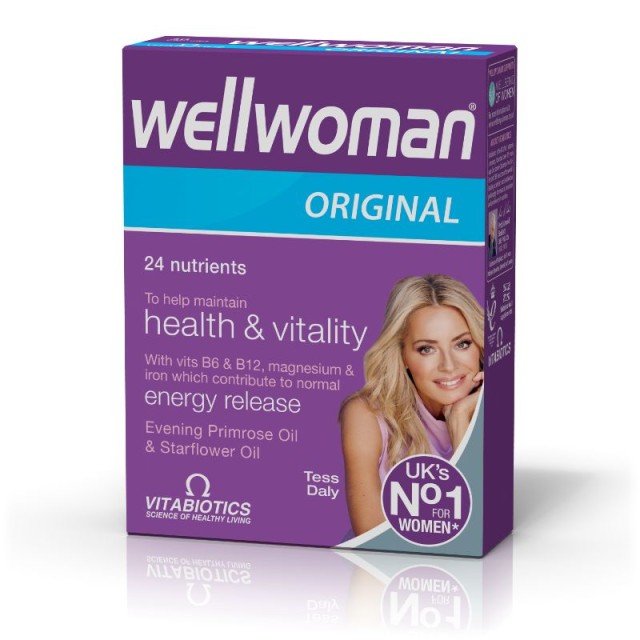 Vitabiotics Wellwoman Original, Πολυβιταμινούχο Συμπλήρωμα Ειδικά Σχεδιασμένο για την Γυναίκα 30Tabs