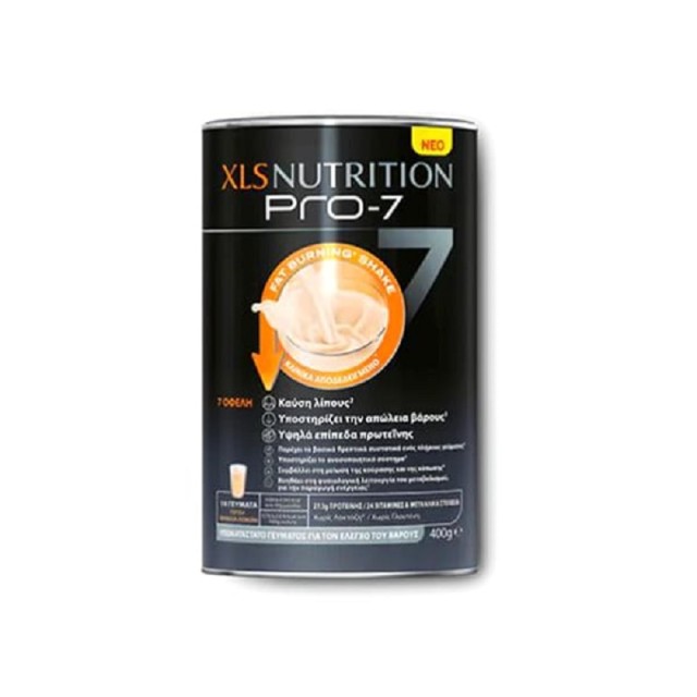 Omega Pharma XLS Nutrition Pro-7 Fat Burning Shake Βανίλια-Λεμόνι (10 γεύματα) 400g