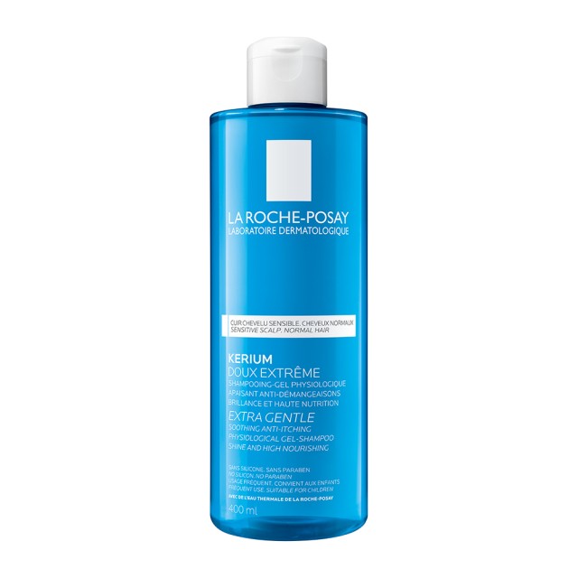 La Roche Posay Kerium Shampoo Doux Extreme, Κανονικά Μαλλιά 400ml