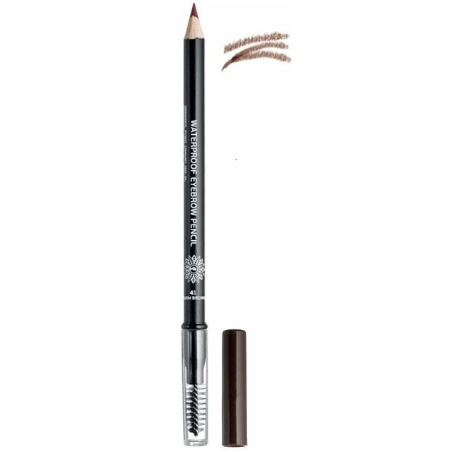 Garden Waterproof Eyebrow Pencil Μολύβι Φρυδιών Νο.41 Warm Brown 1gr