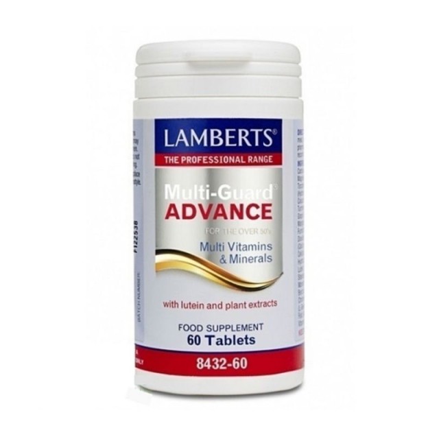 Lamberts Multi Guard Advance Πολυβιταμίνη 60 Tablets 8432-60