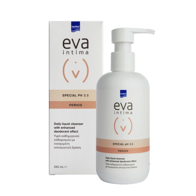 Intermed Eva Intima Wash Special pH 3.5, Υγρό Καθαρισμού Ευαίσθητης Περιοχής 250ml